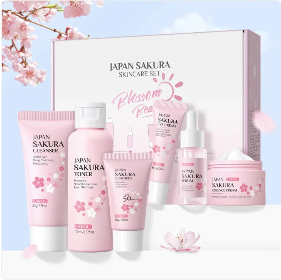 KIT SKINCARE JAPONAISE LAIKOU à la cerise 🍒